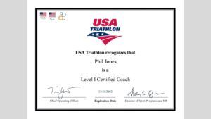 Read more about the article USAT Coaching Re-Certification Application Completed