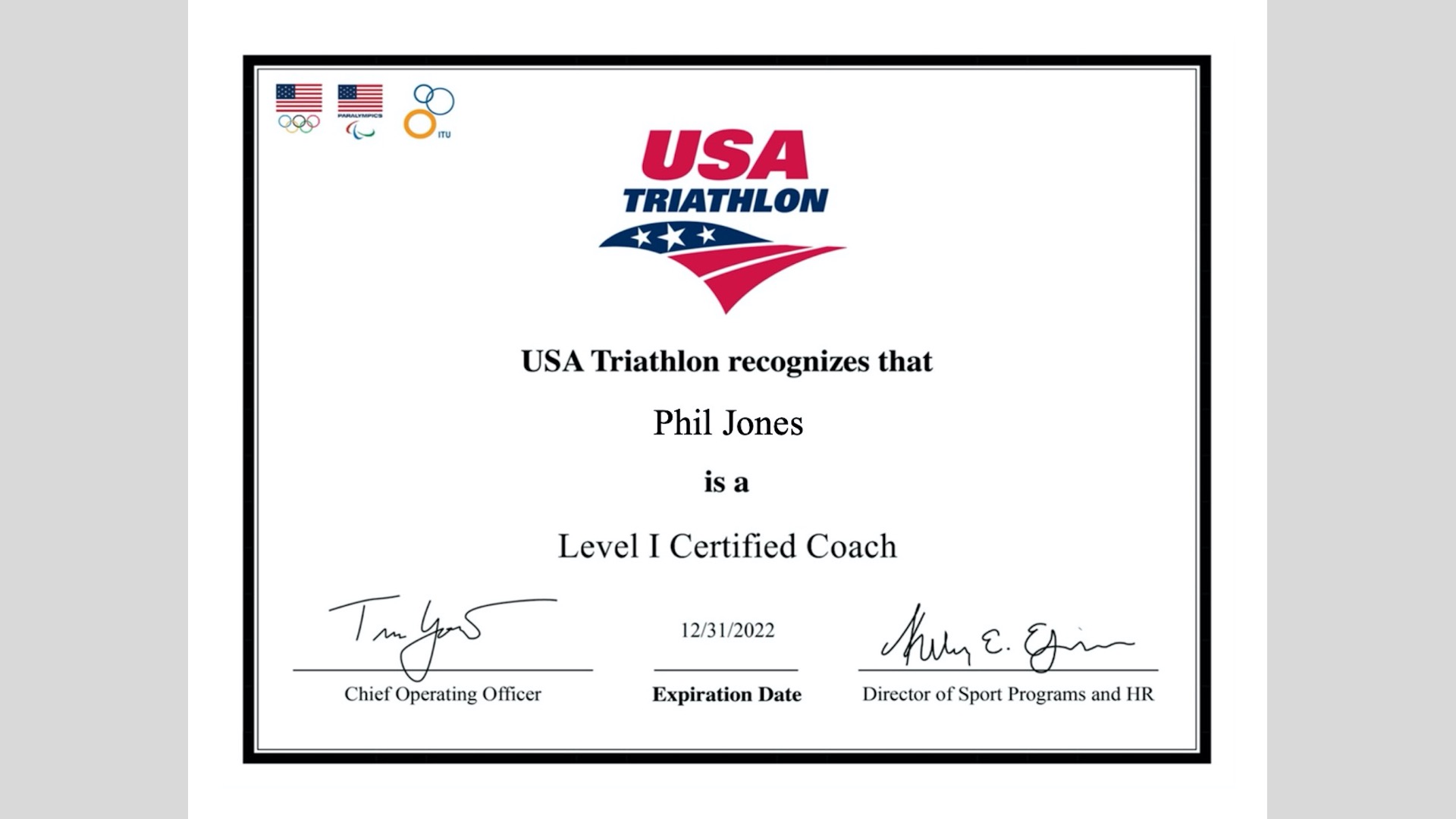 You are currently viewing USAT Coaching Re-Certification Application Completed