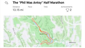 Read more about the article The ‘Phil Was Antsy’ Half Marathon