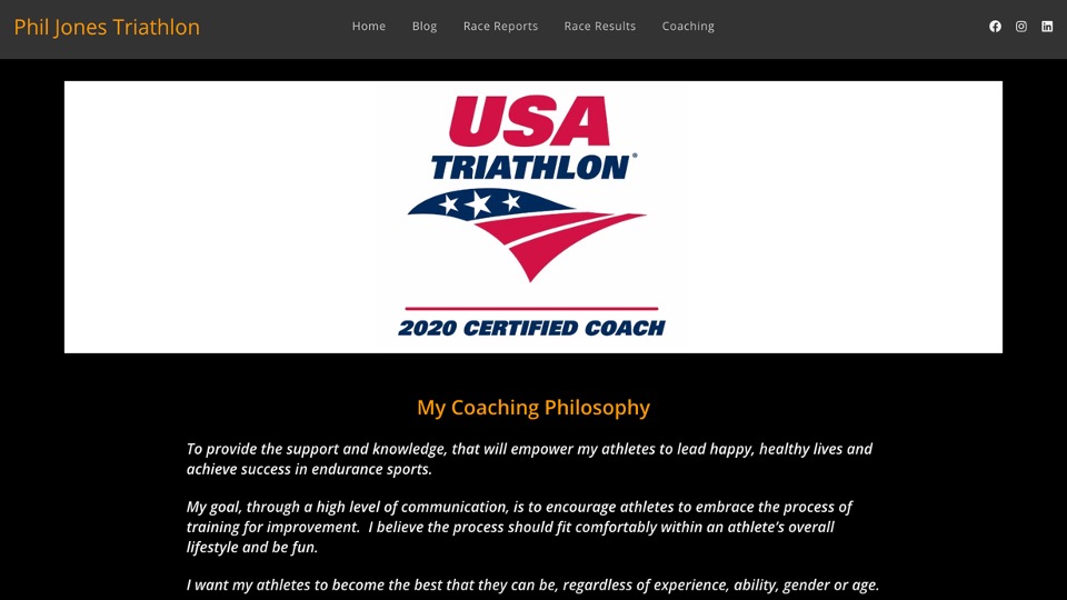 You are currently viewing My Coaching Page is Published