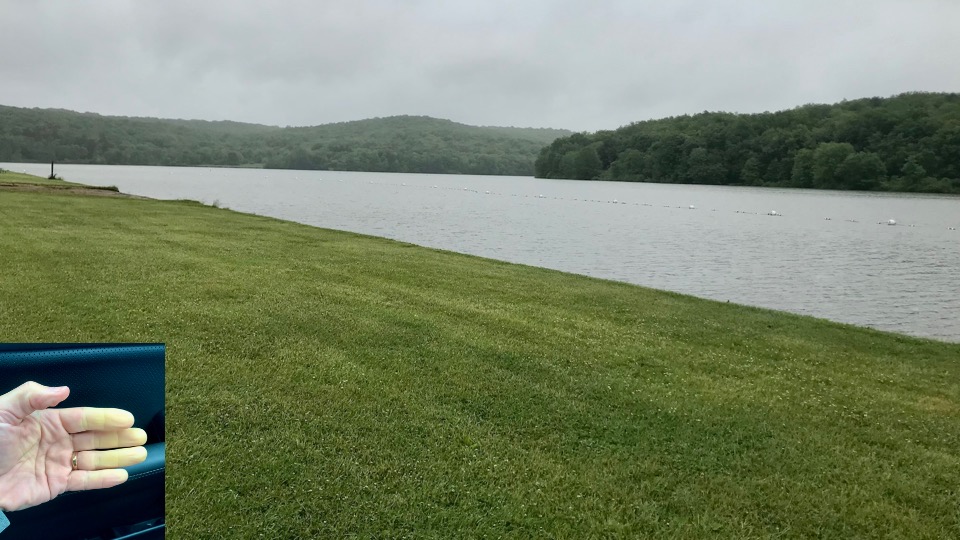 You are currently viewing A Very Cold Swim In The Lake This Morning