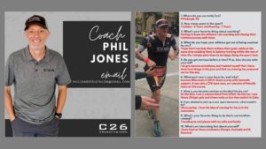 Read more about the article Honored To Have Been The C26 Triathlon Featured Coach Today