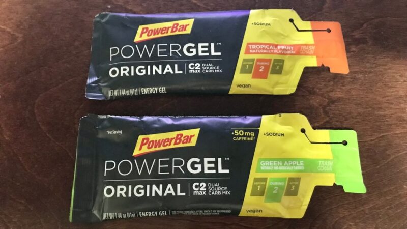 PowerBar Gels Will Be My Only Nutrition In Indianapolis