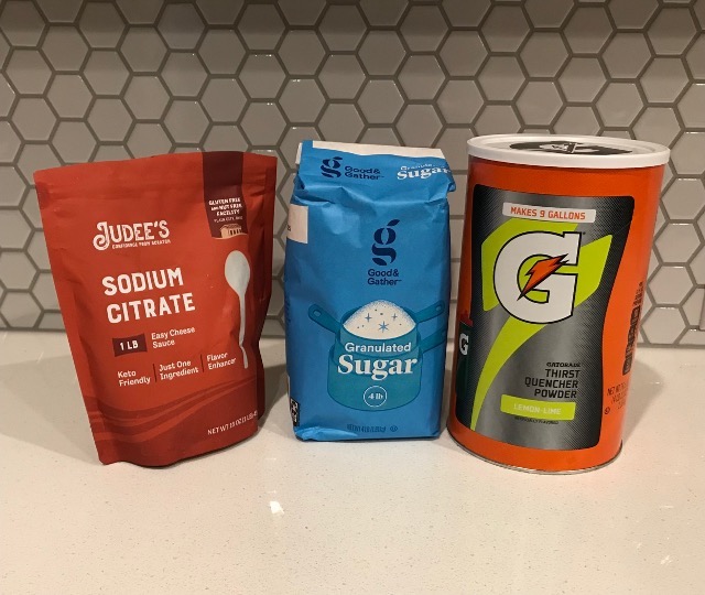 Ingredients For My Sports Nutriition Drink