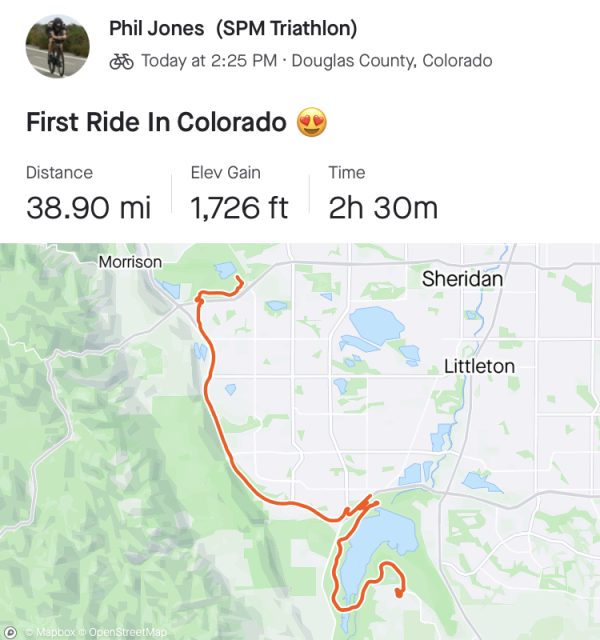 First Colorado Ride